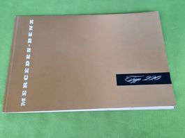 Mercedes Benz Prospekt/Broschüre Typ 220