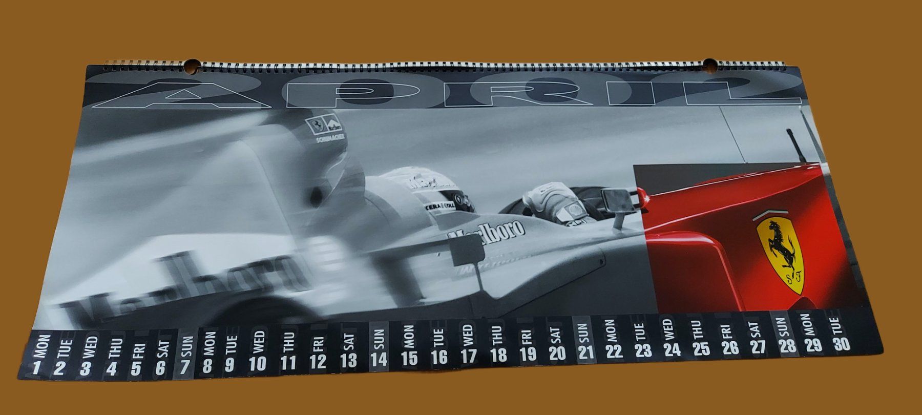 Ferrari Kalender: Calendrier Kalender Ferrari 2002 Francesco Carboncini – Gebraucht aus Matran von Swiss_Stuff_Store 4