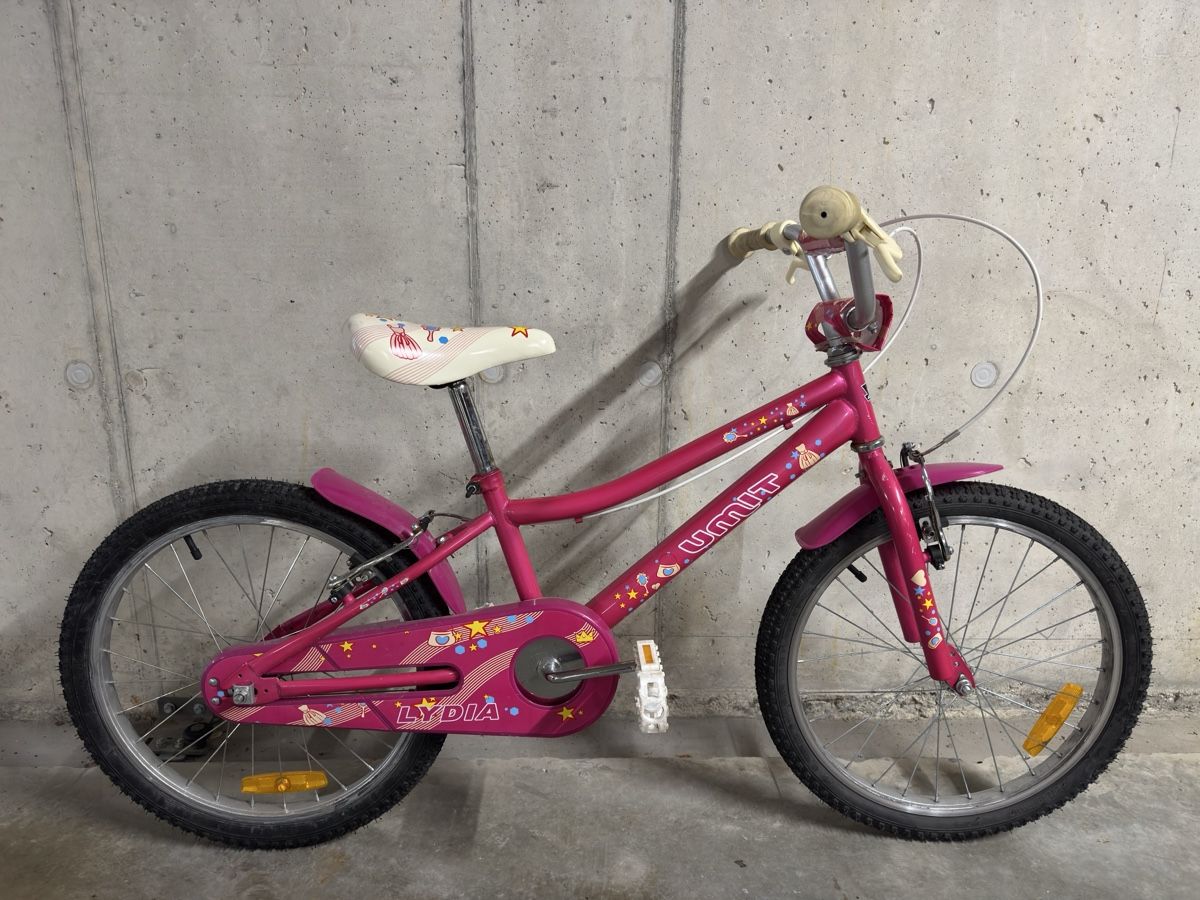 Biciclette: Rosa Kinderfahrrad 20 Zoll – Usato da Pfaffnau venduto da marigux 1