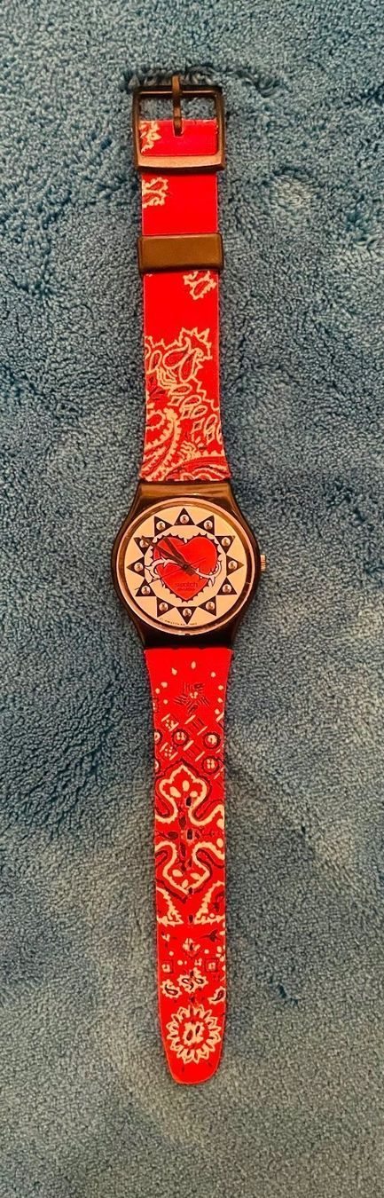Swatch Orologi: Swatch Gent TRASH (GB154), 1994. – Usato da Niederweningen venduto da baghirac 5