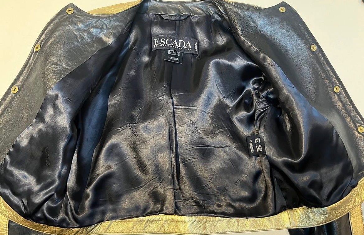 Escada Giacche: Lederjacke ESCADA by Margaretha Ley – Usato da Wangen SZ venduto da mha_j9rz 3