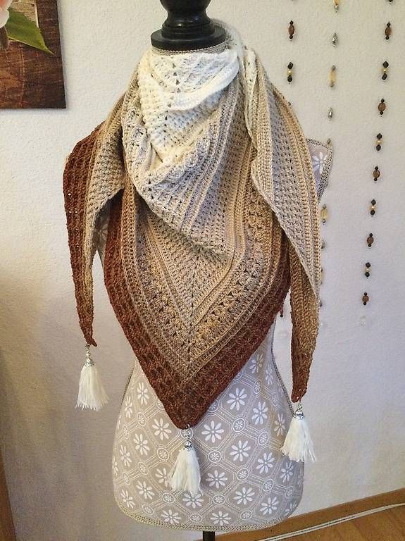 Foulards, Tücher & Schals: Tuch Rufina – Neu (gemäss Beschreibung) aus Neuhausen von Mandala65 4