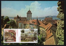 Maximumkarte Schlachten-Jubiläum Murten