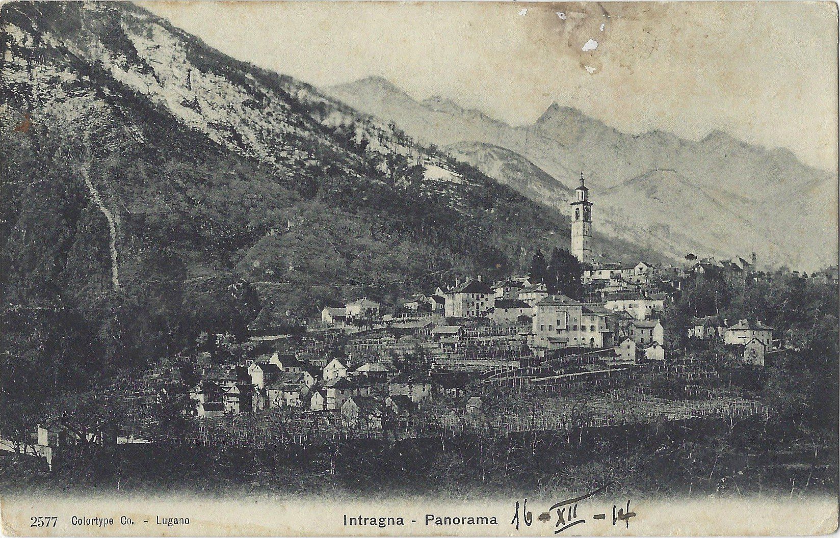 Cartes postales: Intragna  -  Panorama – D'occasion à Bütschwil par Jackson1A