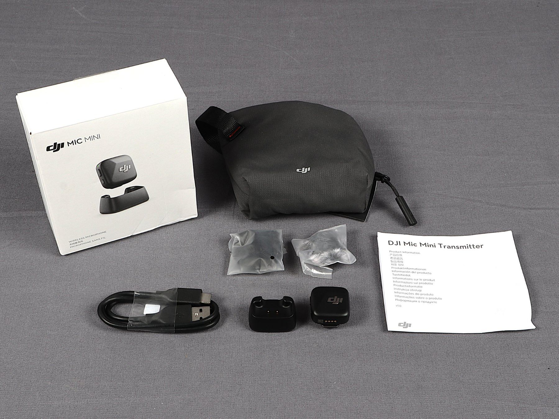 DJI Microphones: DJI Mic Mini Transmitter (Infinity Black) – Neuf (Voir description) à Steinen par Restwert_Steinen