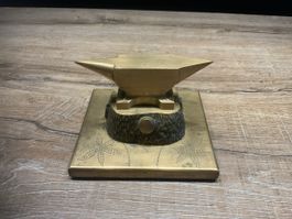 Amboss  aus Messing, Rarität!