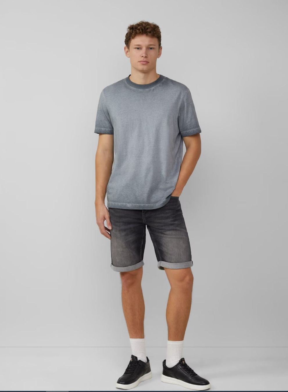 S.Oliver Pantaloni: S. Oliver QS Regular Shorts John in Grau W33 – Nuovo e nell'imballaggio originale da Sachseln venduto da Palur 1