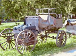 Alte Fahrküche 1. Weltkrieg Oldtimer Militär