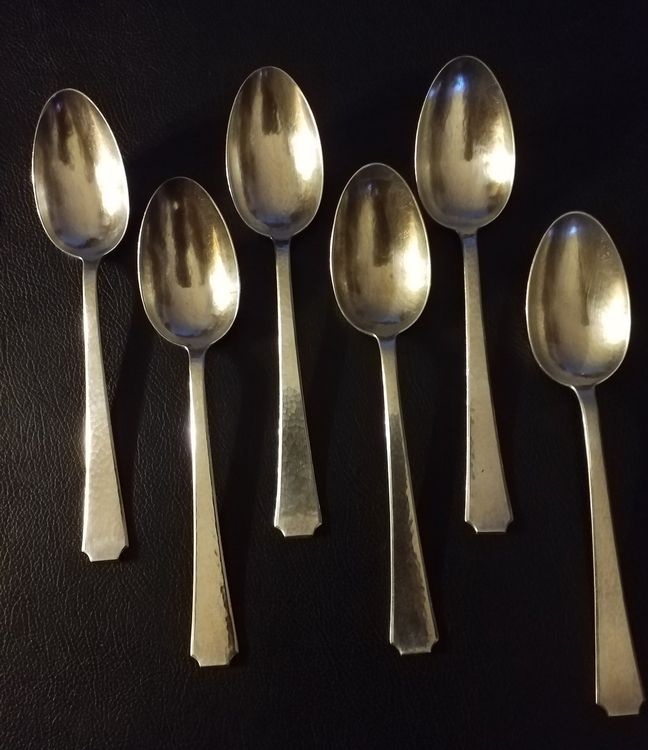 Lot de 5 cuillères à soupe chinoise vintage - Ressourcerie Histoires