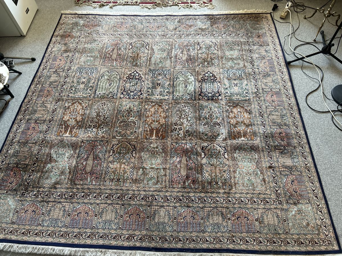Tappeti: Srinagar Kashmir Seidenteppich 240x239 cm – Usato da Schaffhausen venduto da kat_59s2