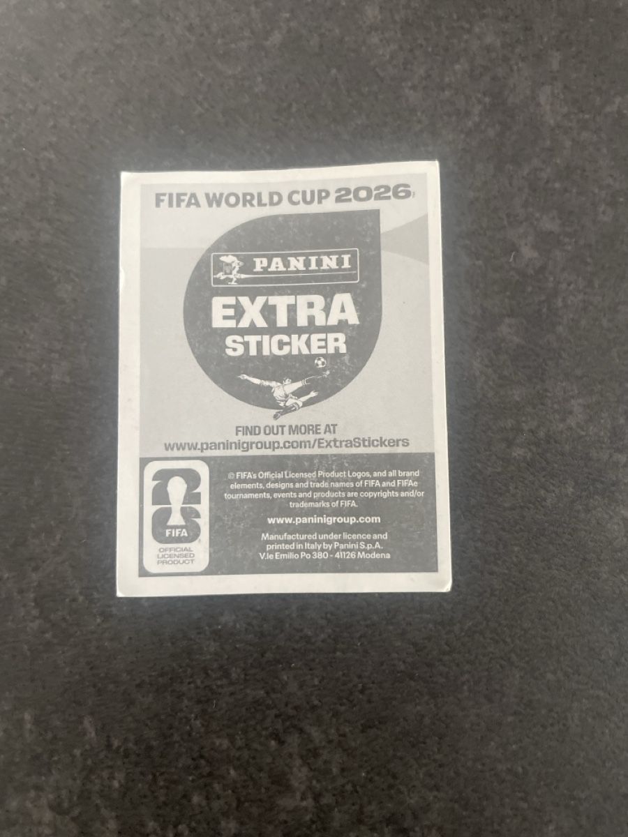 Panini Carte collezionabili: Extra Sticker Federico Valverde – Usato da Muri b. Bern venduto da a_3074 1