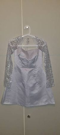 Festliches Satin Mini-Kleid