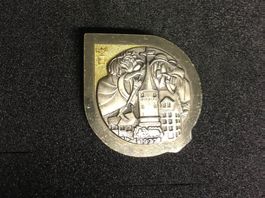 Luzerner Komitee Plakette 1977 Luzern
