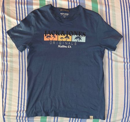 T-shirt Jack & Jones Originals bleu ? Taille L