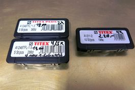 Spiralbohrer Titex 1,3/1,5/2mm A1249TFL & A1211 (NP: 150.-)