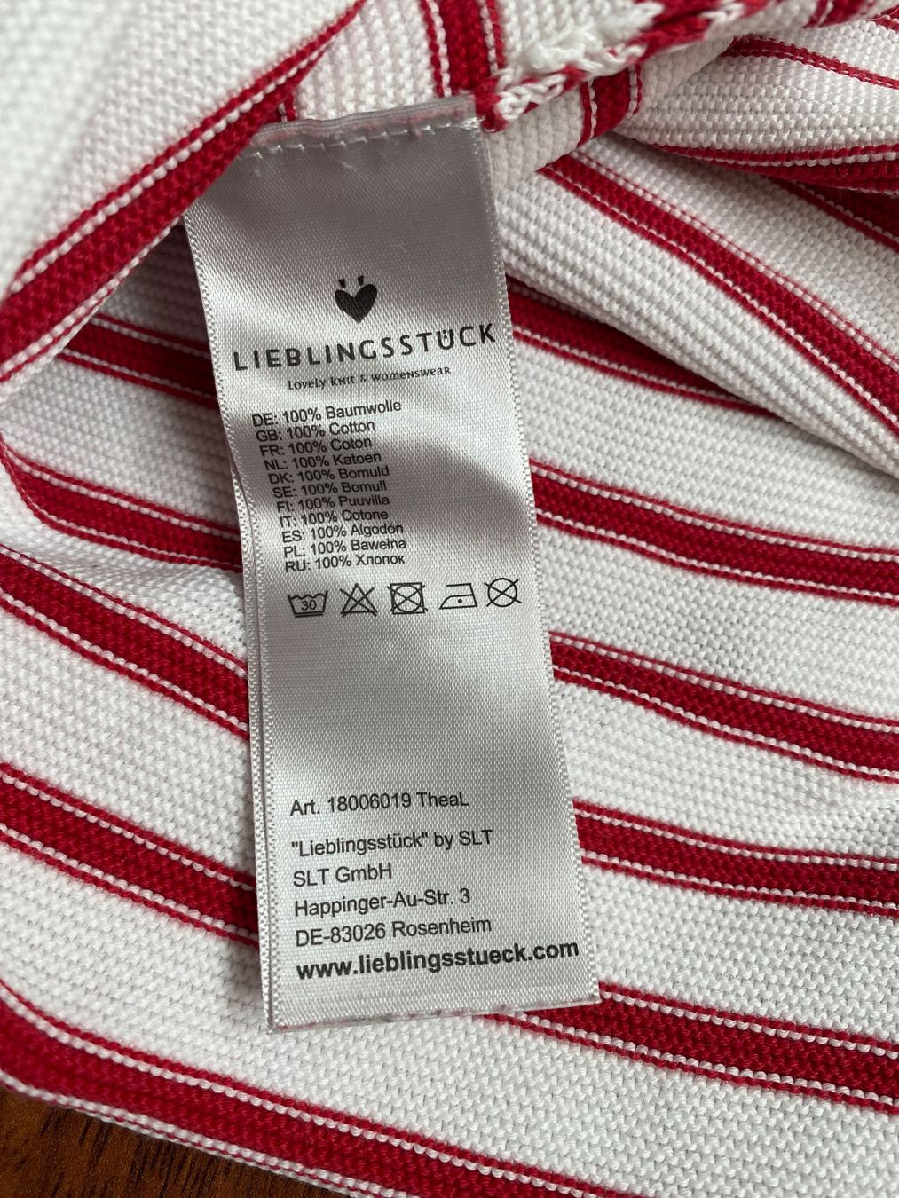 Lieblingsstück Pullover & Sweatshirts: Lieblingsstück Pullover gestreift rot/weiss/rosa – Gebraucht aus Stadel b. Niederglatt von sandart 5