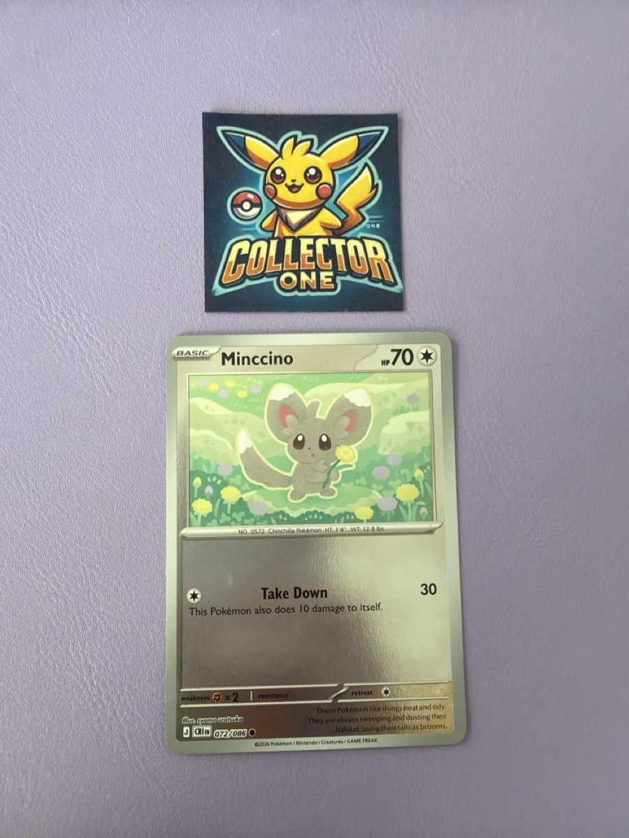 Pokémon Cartes à collectionner: Pokemon Mincchino Reverse Holo 072/086 – D'occasion à Lommiswil par CollectorOne