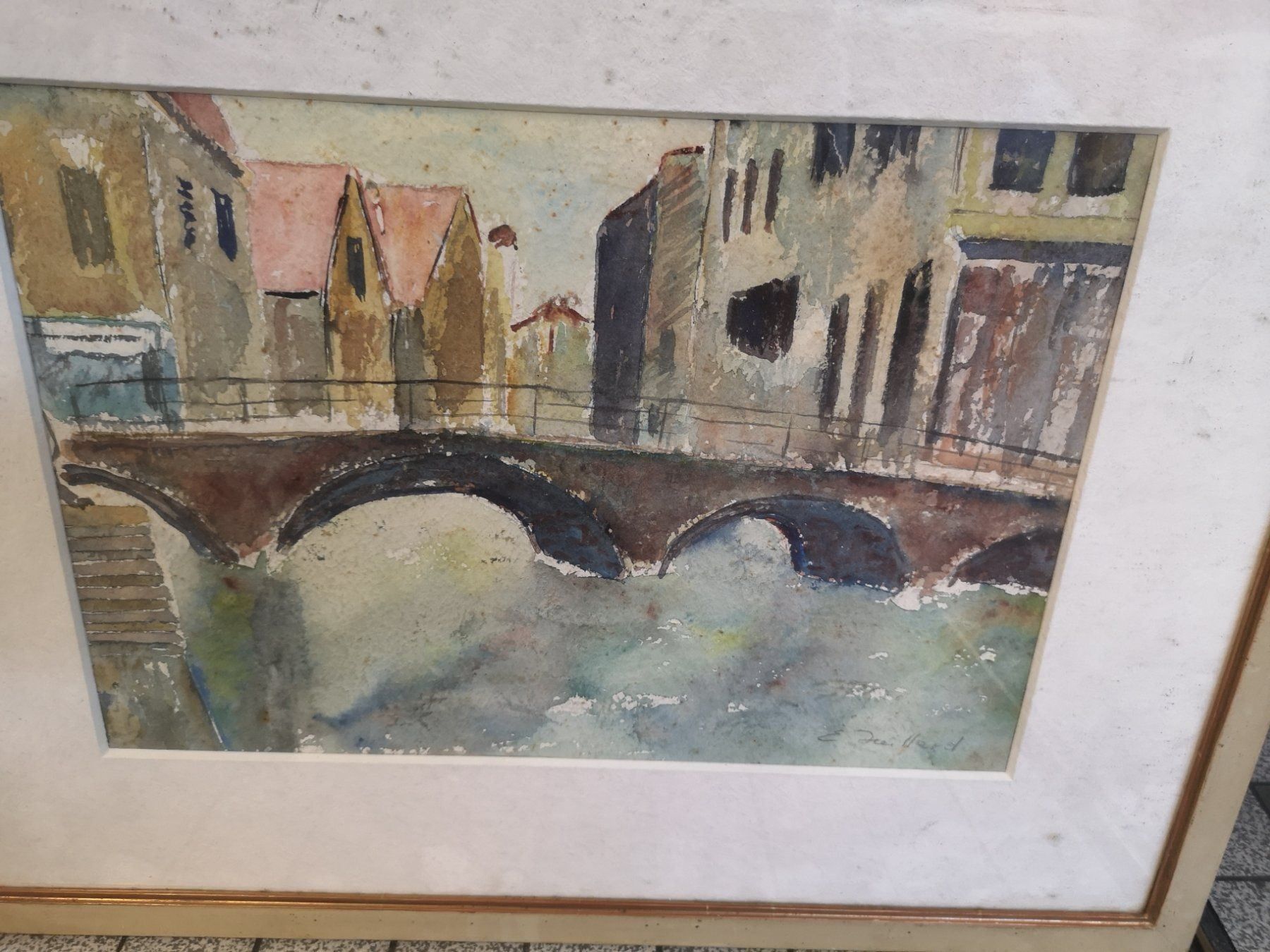 Dipinti: AQUARELLE SIGNÉE – Usato da Genève venduto da Qanil77 1