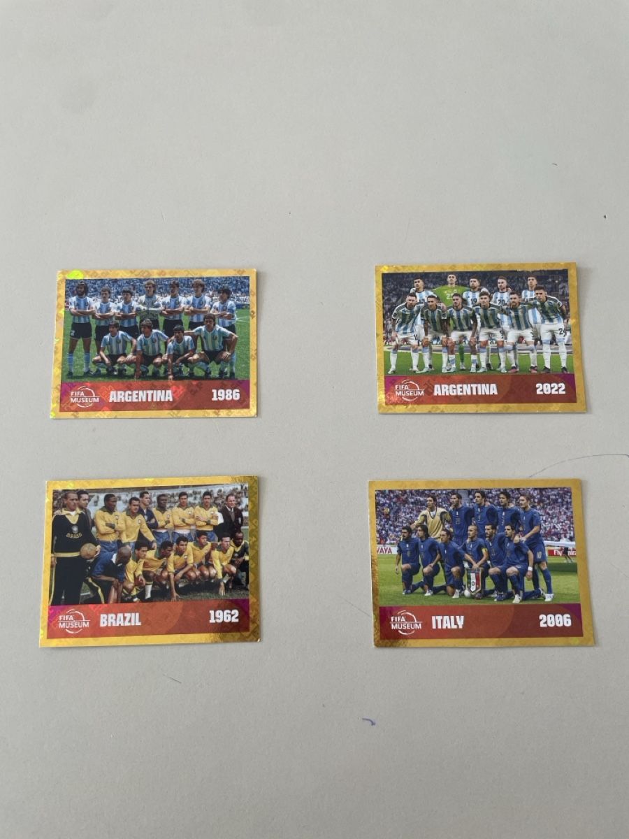 Panini Carte collezionabili: Panini FWC 12/14/17/19 – Nuovo (secondo la descrizione) da Zürich venduto da melissafi