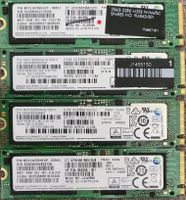 4×Samsung 256GB M.2 NVMe SSD.