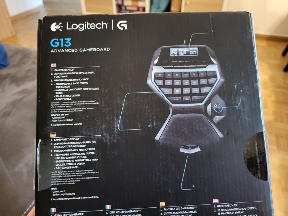Logitech G13 Advanced Gameboard | Kaufen auf Ricardo