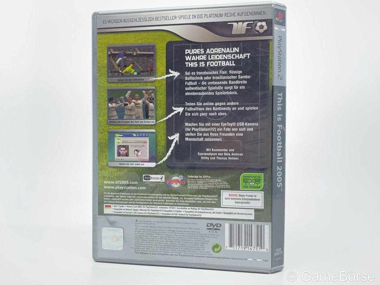 Sony Spiele: PS2 This is Football 2005 – Gebraucht aus Stettfurt von GameBoerse 1