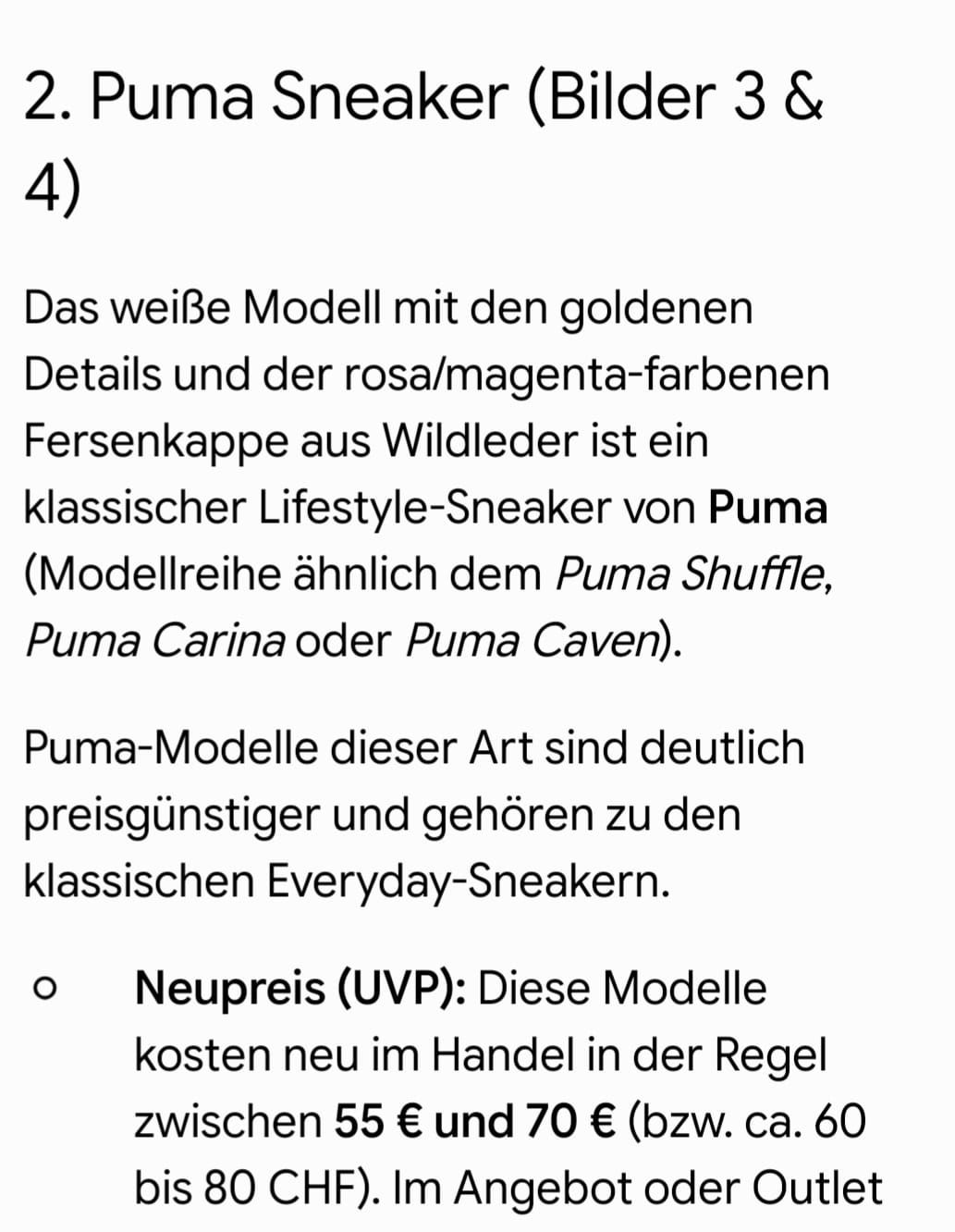 Puma Scarpe da donna: Puma Gr.42 – Usato da Schaffhausen venduto da Madison74 6