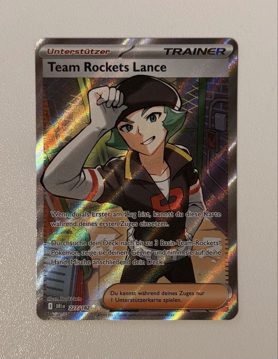 Pokémon Carte collezionabili: Team Rockets Lance #227 – Usato da Au SG venduto da Bego1