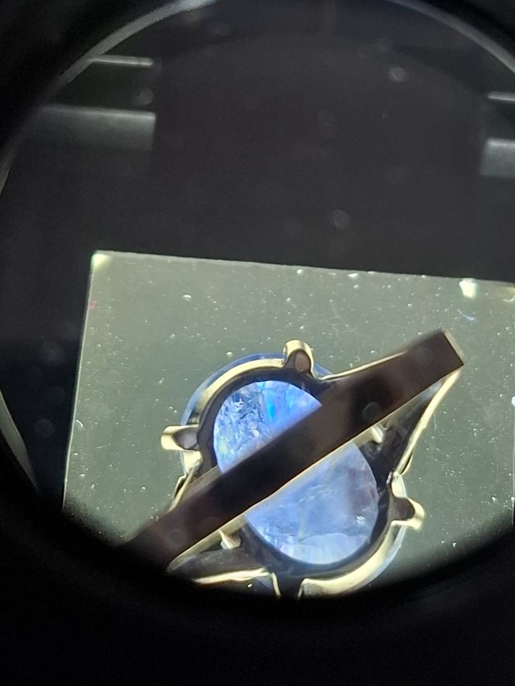 Anelli: Ring S mit Saphircabochon Grösse 54 – Usato da Zwieselberg venduto da Halifaxmendusli 6