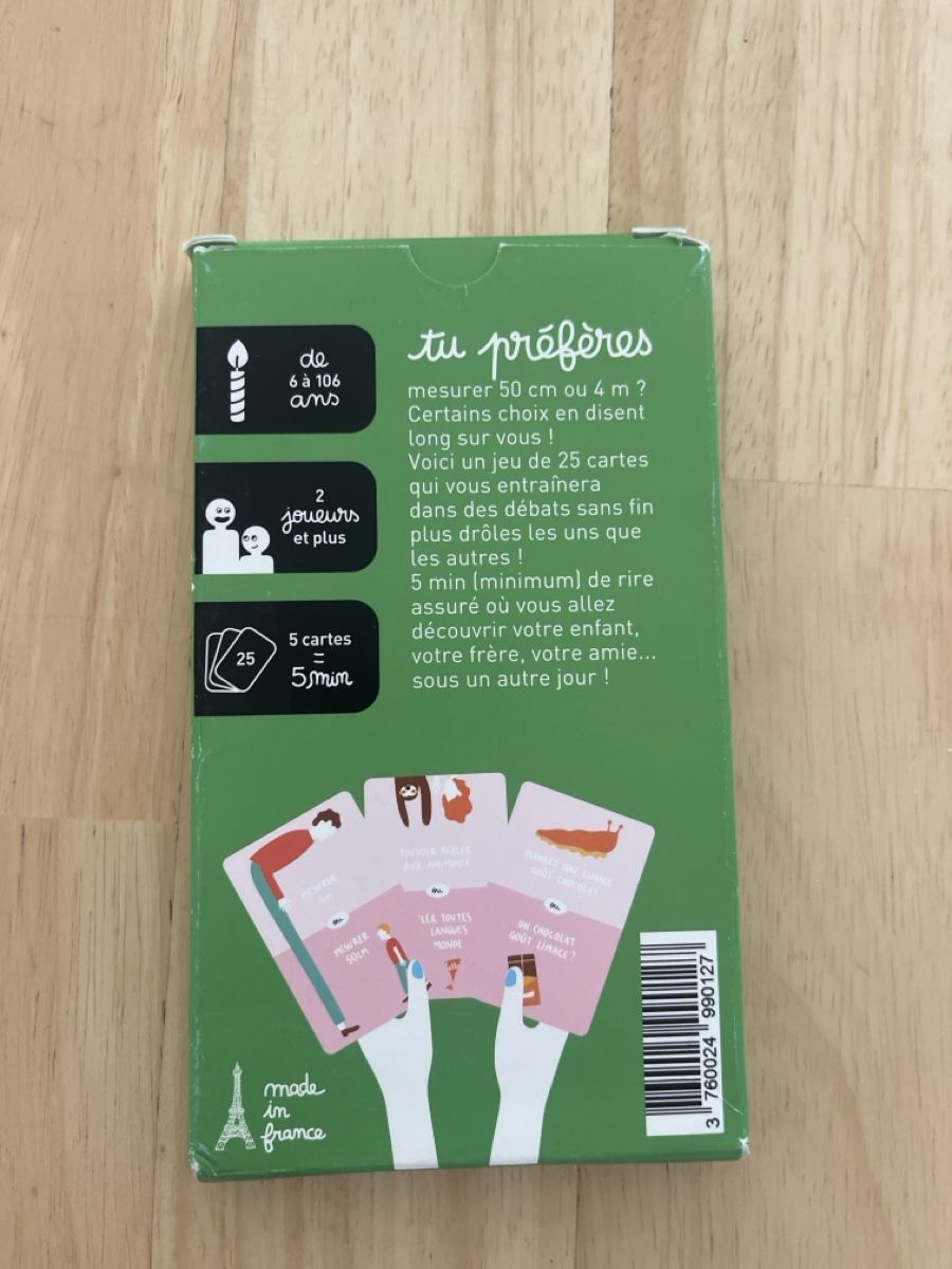 Jeux: 3 jeux pour discuter et rigoler  – D'occasion à Mont-sur-Lausanne par Pioutch 3