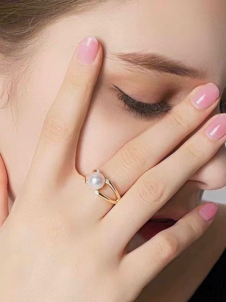 Ringe: 10mm Süsswasserperlen Ring – Neu und originalverpackt aus Sarnen von yingsperlen 3