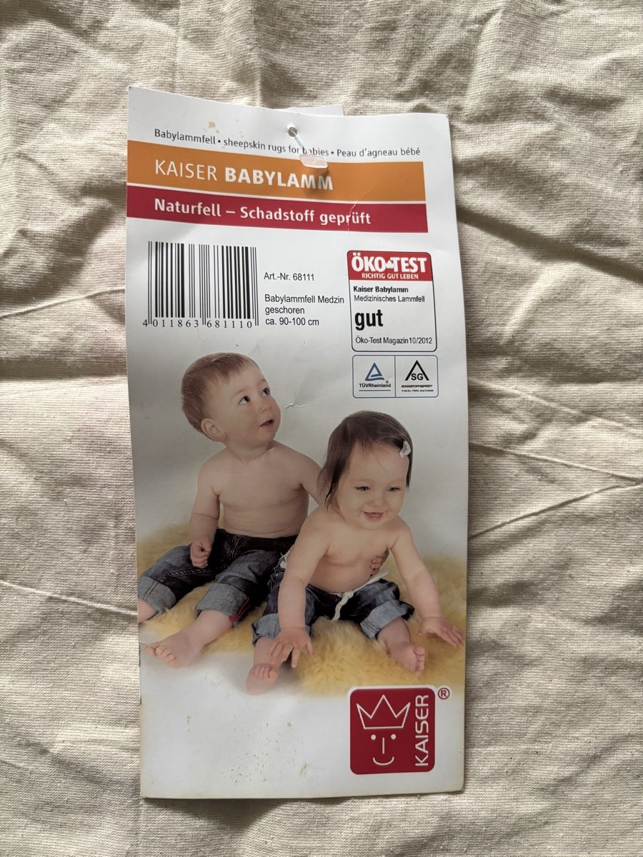 Coperte: Kaiser Lammfell für Babys – Usato da Niederwangen b. Bern venduto da muidop 2
