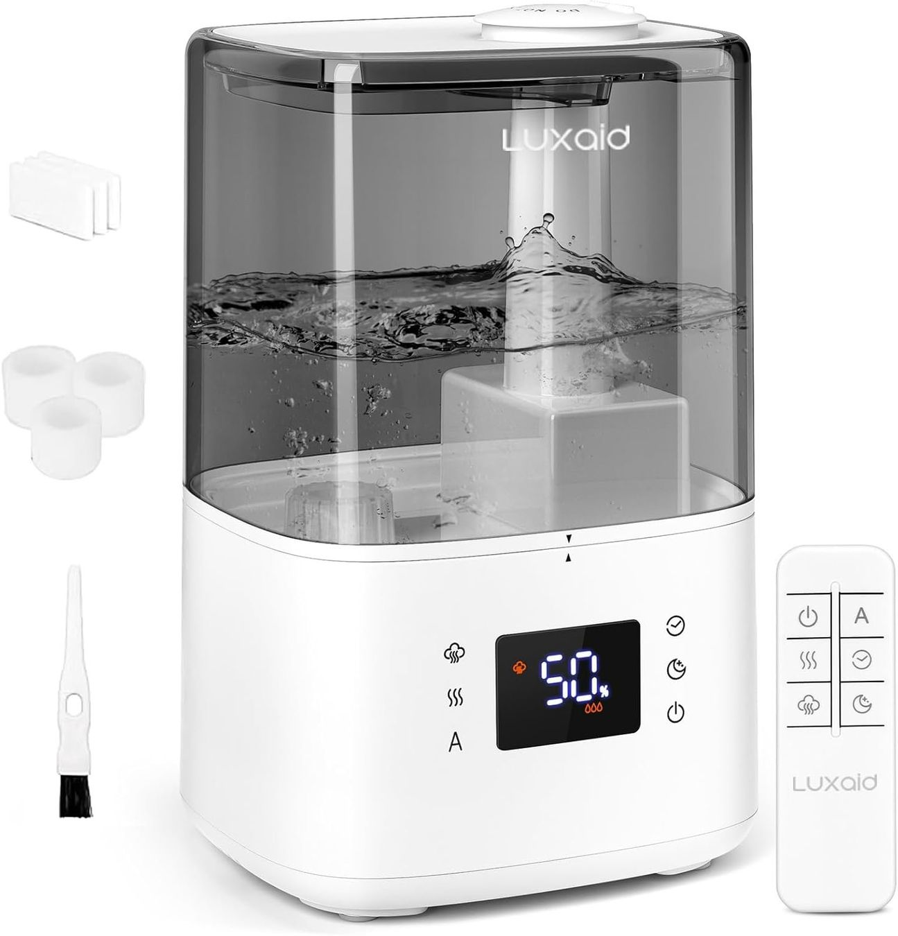 Umidificatori d'aria: Luftbefeuchter 4,5L Warm-/Kaltnebel – Nuovo e nell'imballaggio originale da Suhr venduto da SchnapperCH