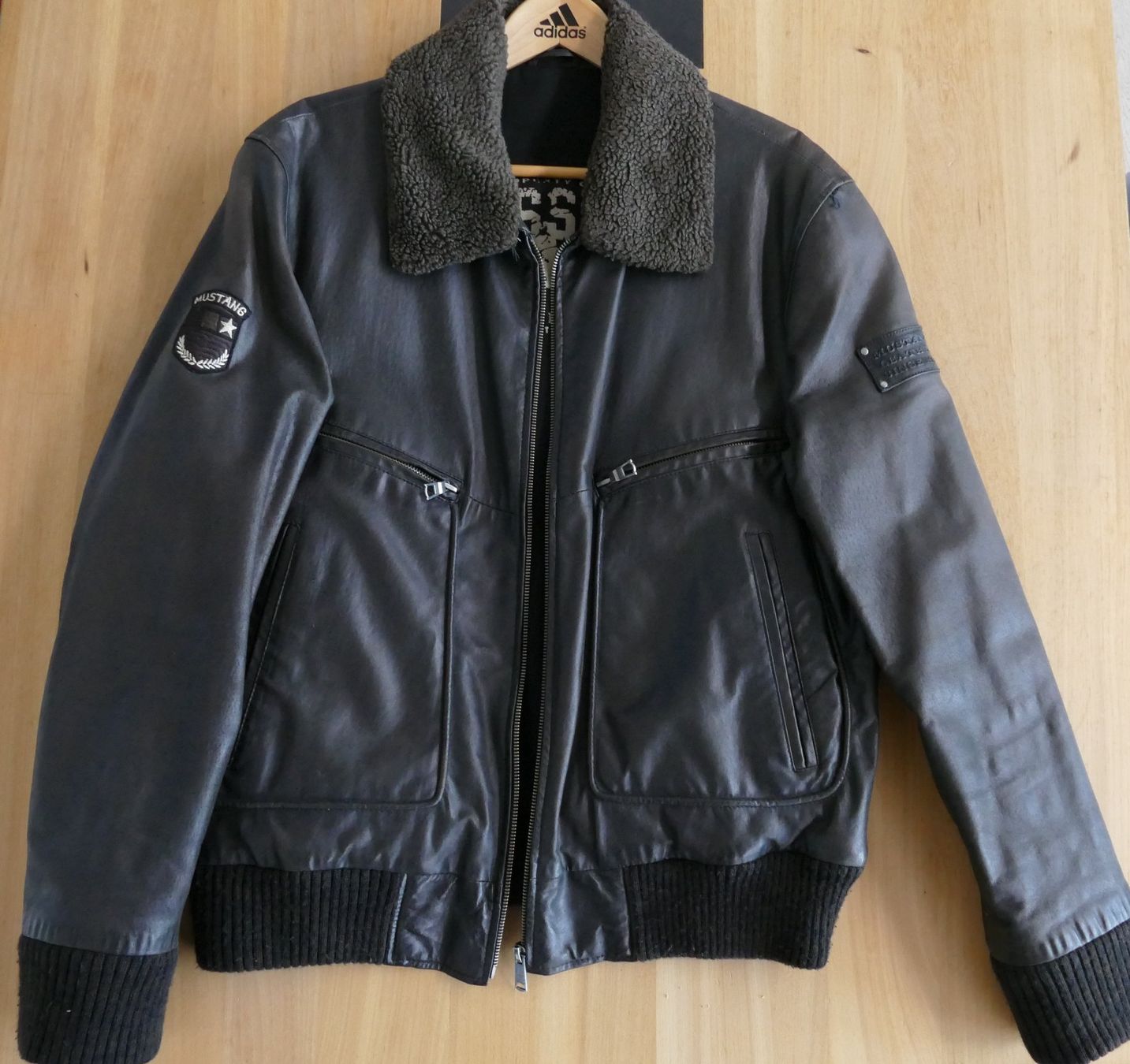 Giacche: Originale MUSTANG Lederjacke – Usato da Ennenda venduto da maro09 9