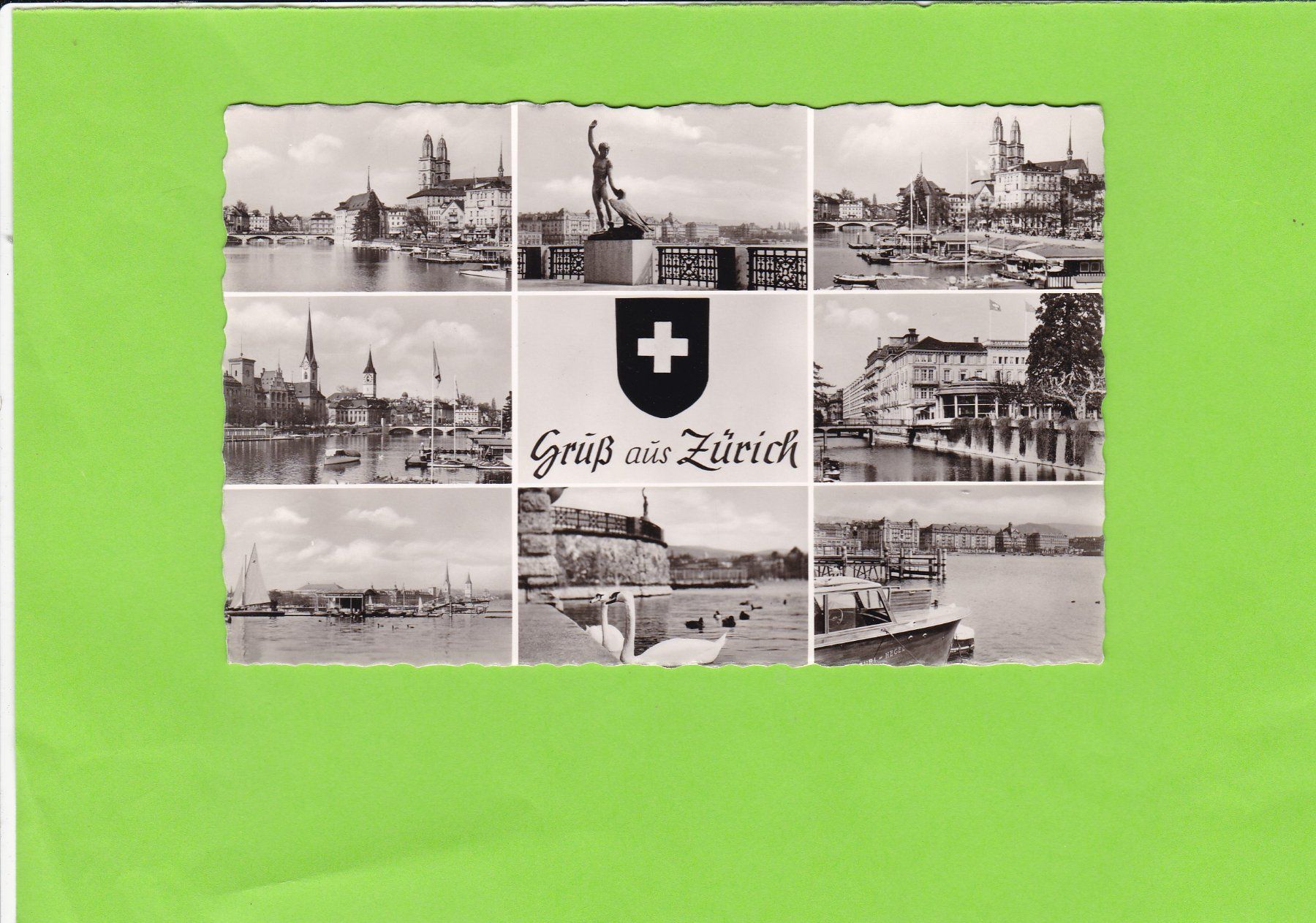 Cartoline postali: Grüss aus Zürich – Usato da St. Peterzell venduto da neckertal