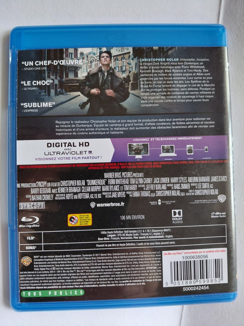 Tutti i DVDs: DUNKERQUE – Usato da Denges venduto da Hellboy10 1