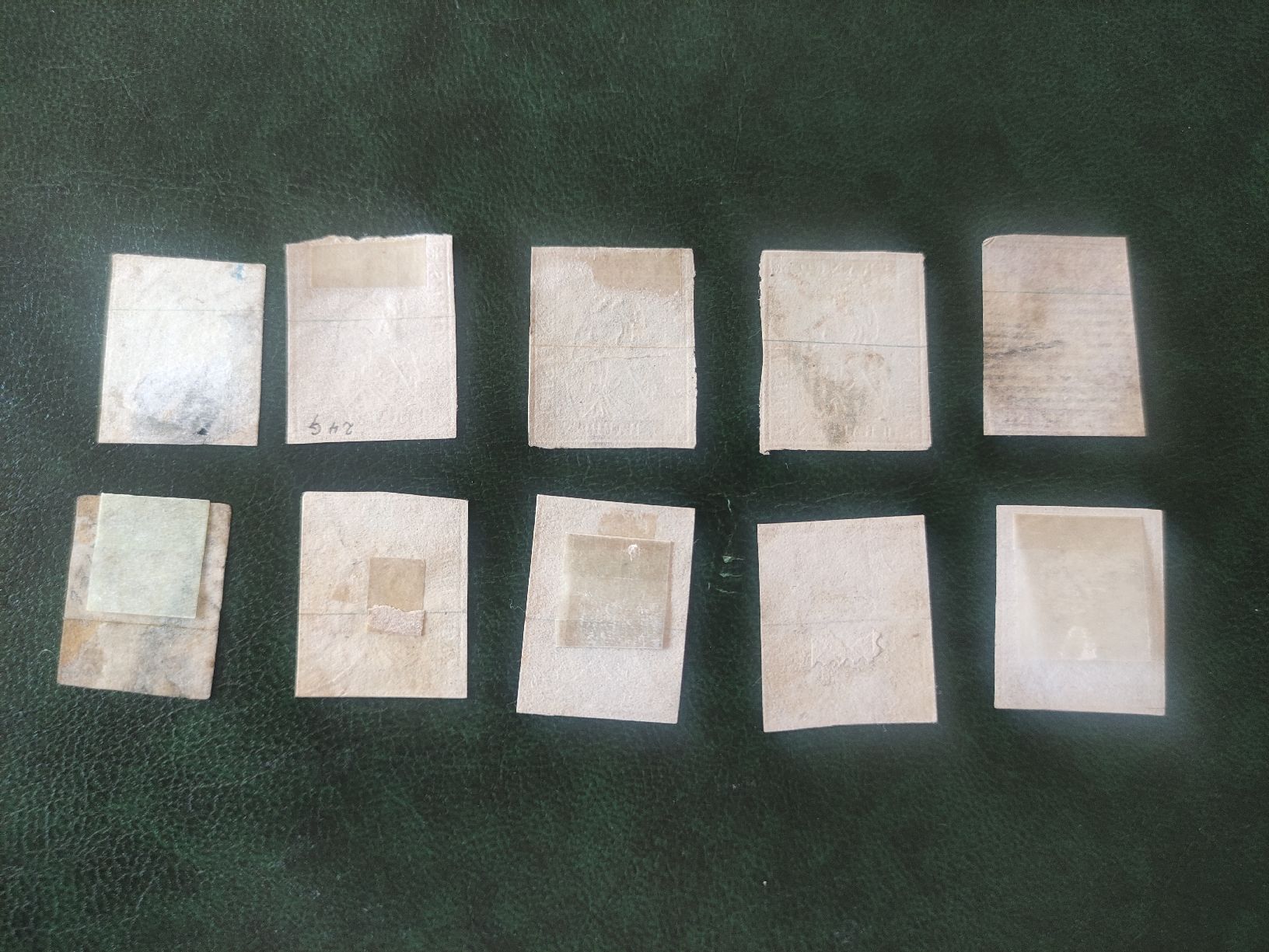 Tutti i francobolli: 10x Strubel mit 1Fr und 2Rp – Usato da St. Gallen venduto da Pintador 1