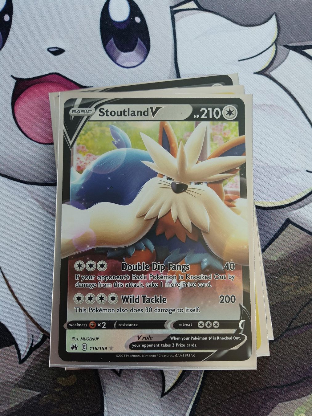 Pokémon Carte collezionabili: Stoutland V – Usato da Altstätten SG venduto da GGsGameshop