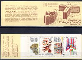 BEITRITT ZUM EWG MARKENHEFT ** POSTFRISCH ** POSTUGAL  EV121