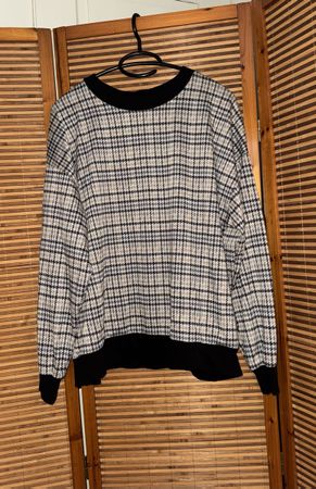Karierter Pulli, L
