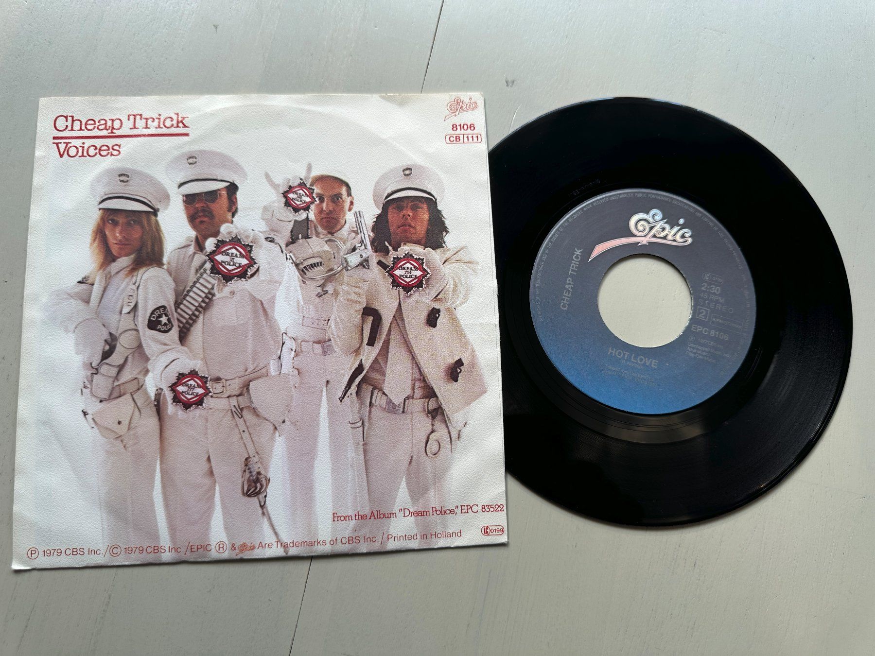 Dischi in vinile: CHEAP TRICK tolle Single Voices Kult 80's NL differnt – Usato da Basel venduto da Partridge 1