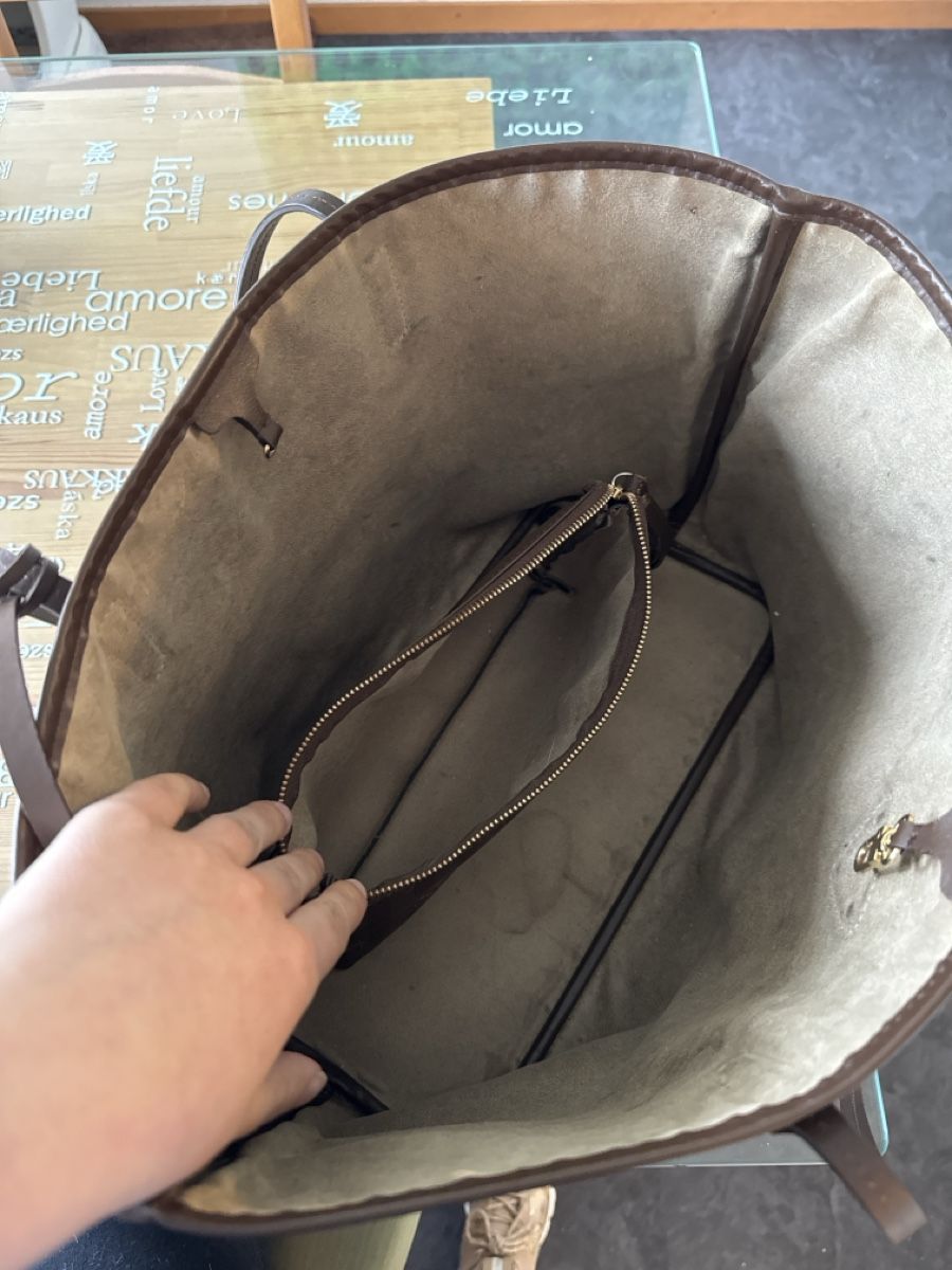 Maison Mollerus Taschen für Damen: Shopper Bern von Maison Molerus in terra braun – Gebraucht aus Worblaufen von Tamarisanja 1