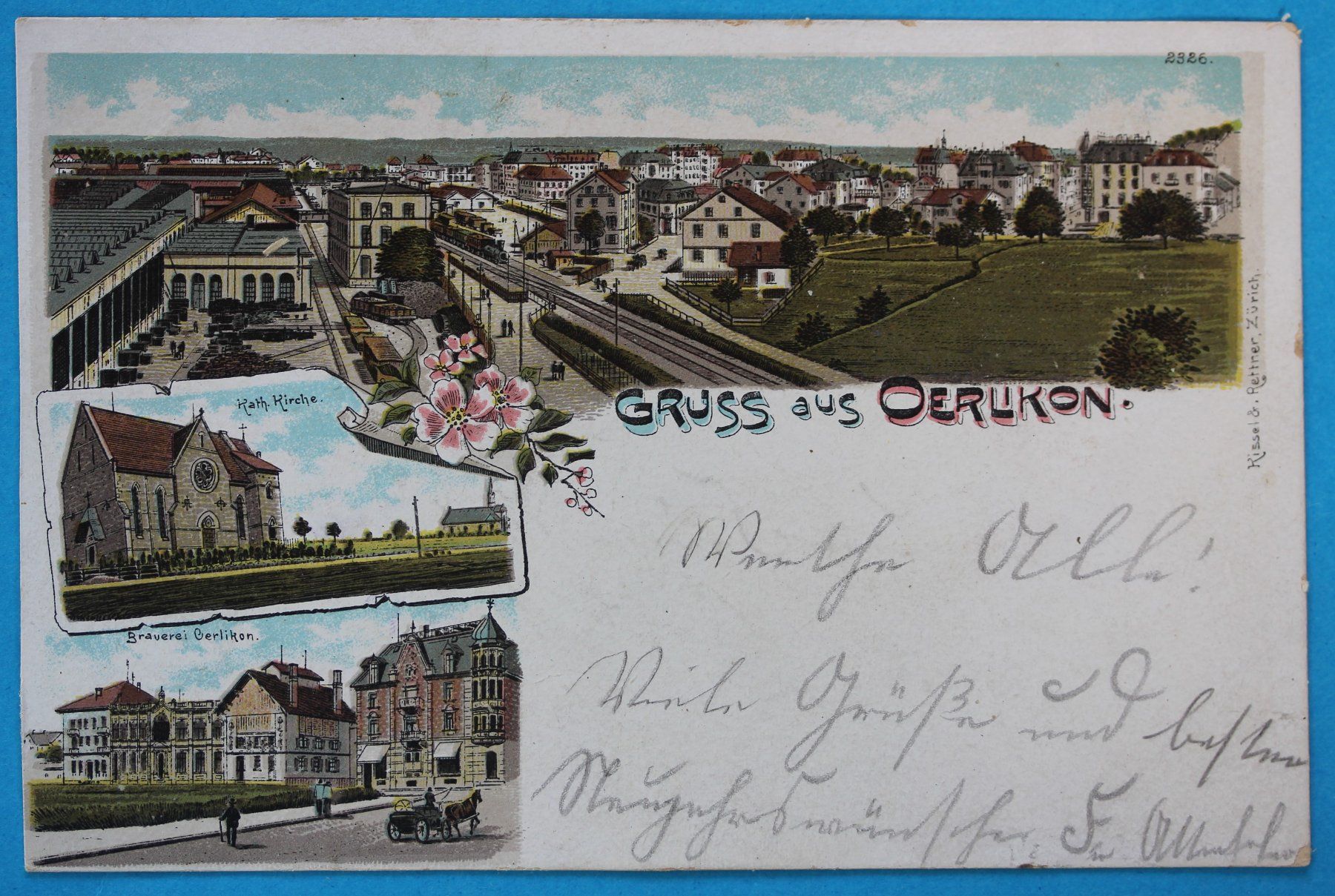 Cartoline postali: OERLIKON LITHO AK – Usato da Lotzwil venduto da pirolh