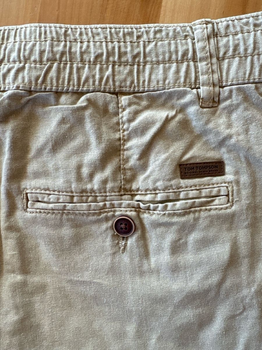 Pantaloni: Leinen / Baumwolle Bermudas / Gr L – Nuovo (secondo la descrizione) da Rümlang venduto da Fledermaus16 3