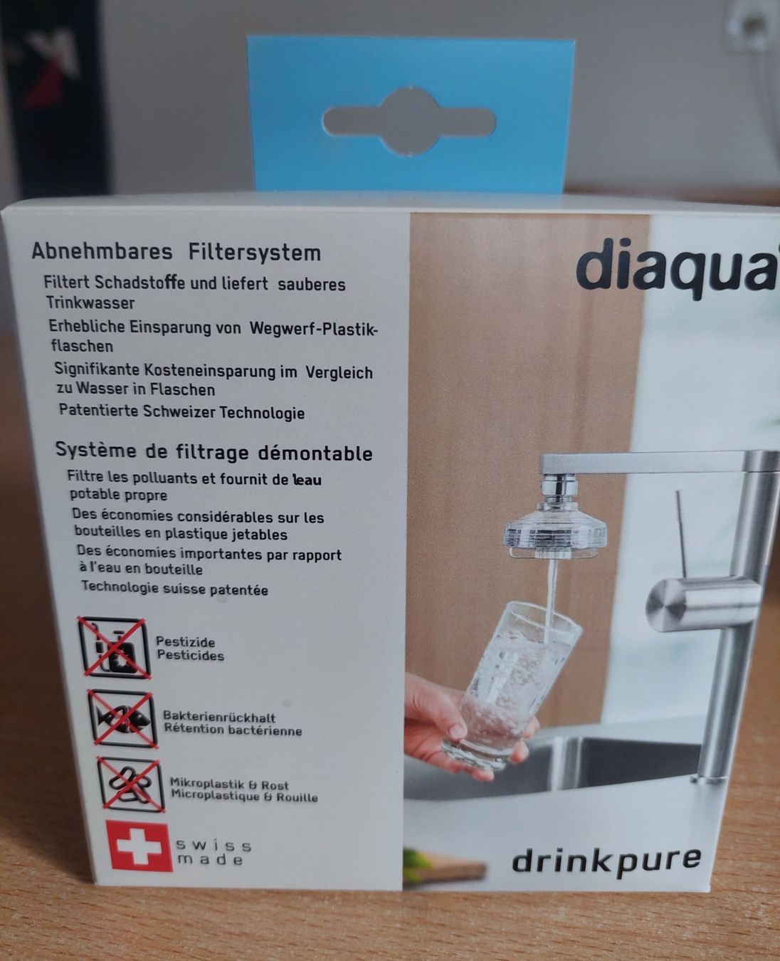 Sanitär: DrinkPure Abnehmbares Filtersystem – Neu und originalverpackt aus Unterbäch VS von Nifadi