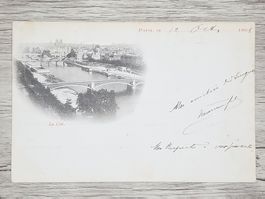 CL16 Carte Postale + Timbre France 1898