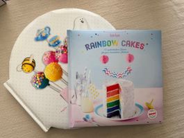 Backbücher Rainbow Cakes und Cake Pops 🎂🍰🌈