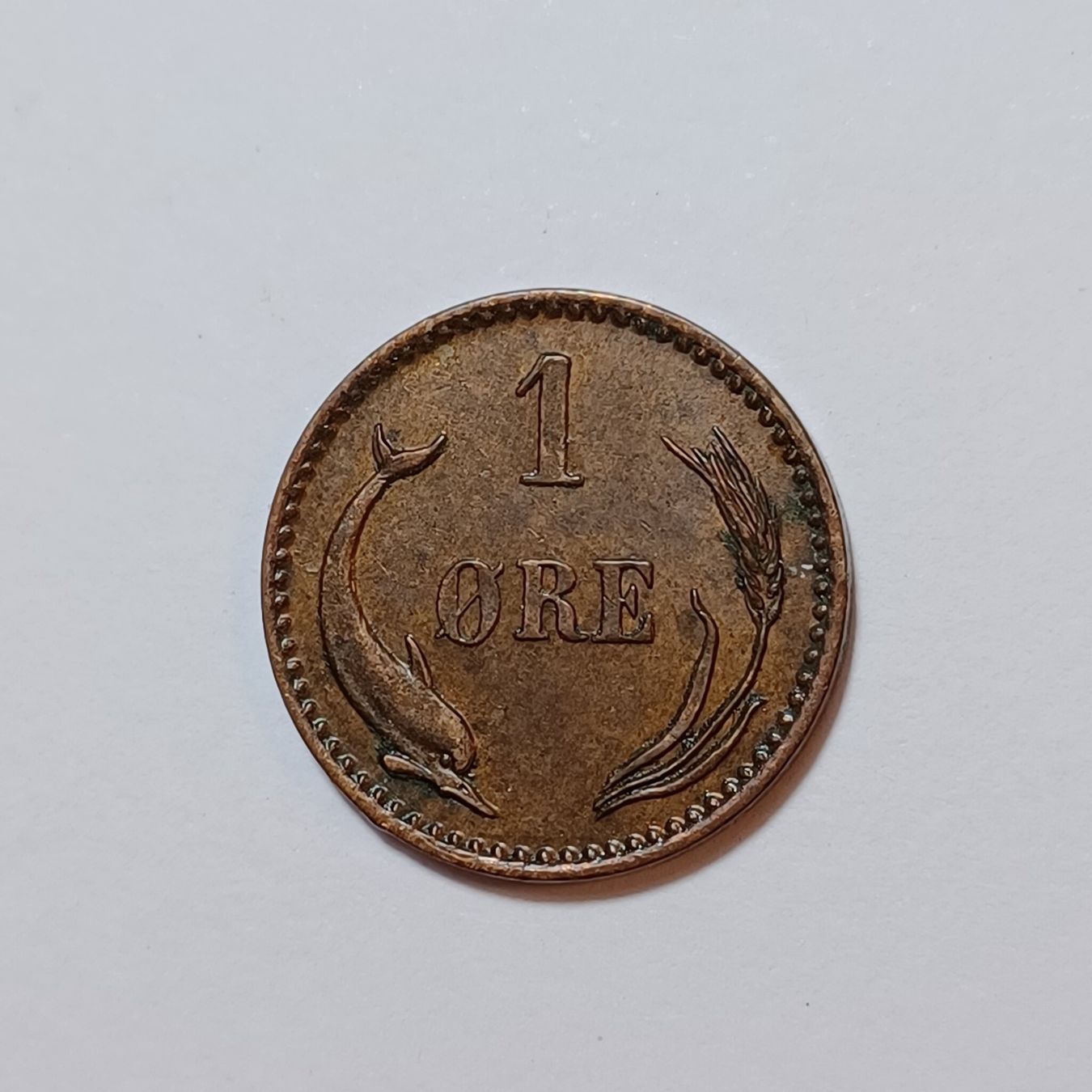 Tutti le monete: 1 Öre 1897 Dänemark – Usato da Pfäffikon ZH venduto da Welt_Muenzen