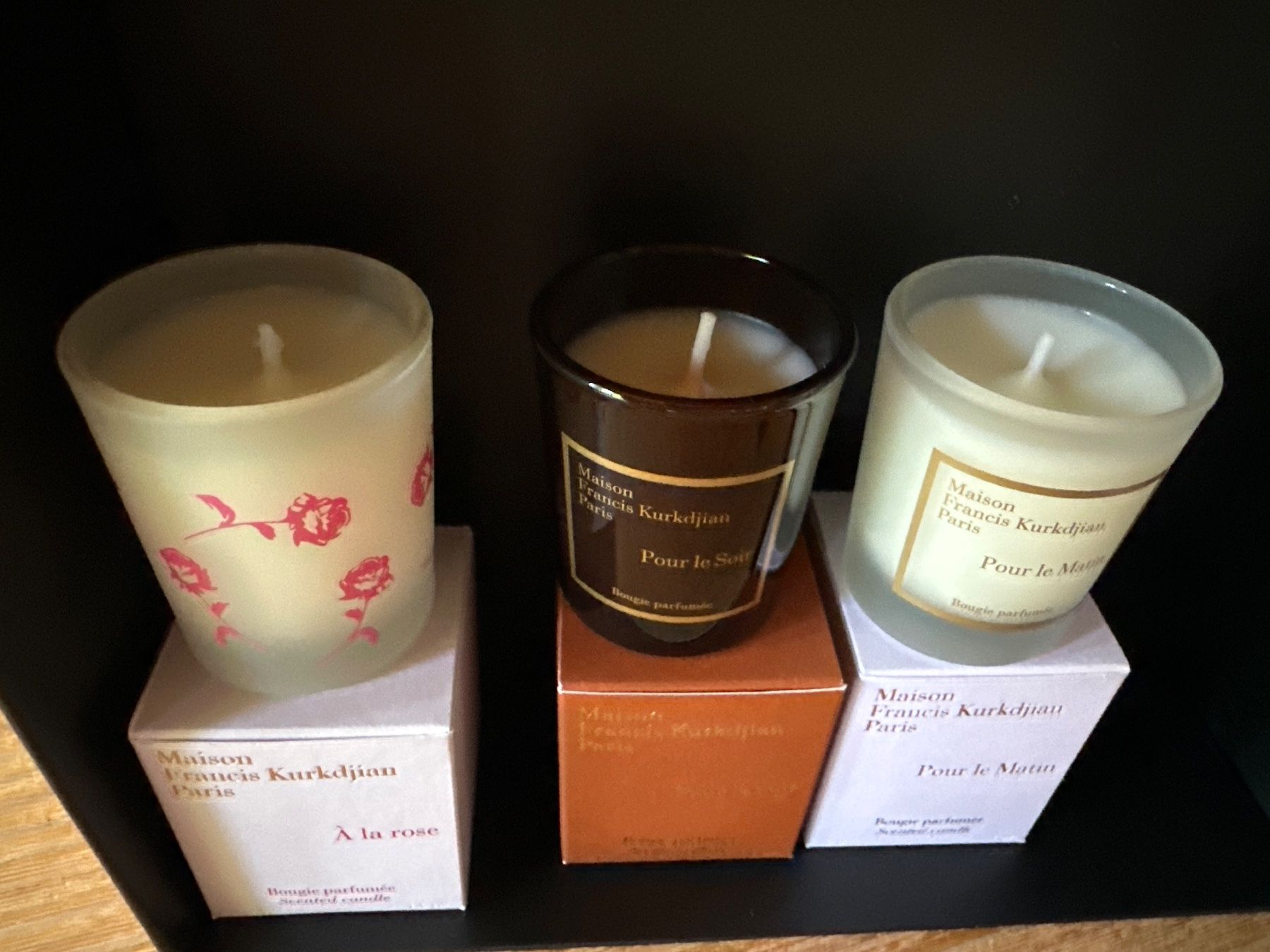 Candele: Original MFK Duftkerzen Set, neu und gebraucht – Nuovo (secondo la descrizione) da Aarburg venduto da flacon05 1