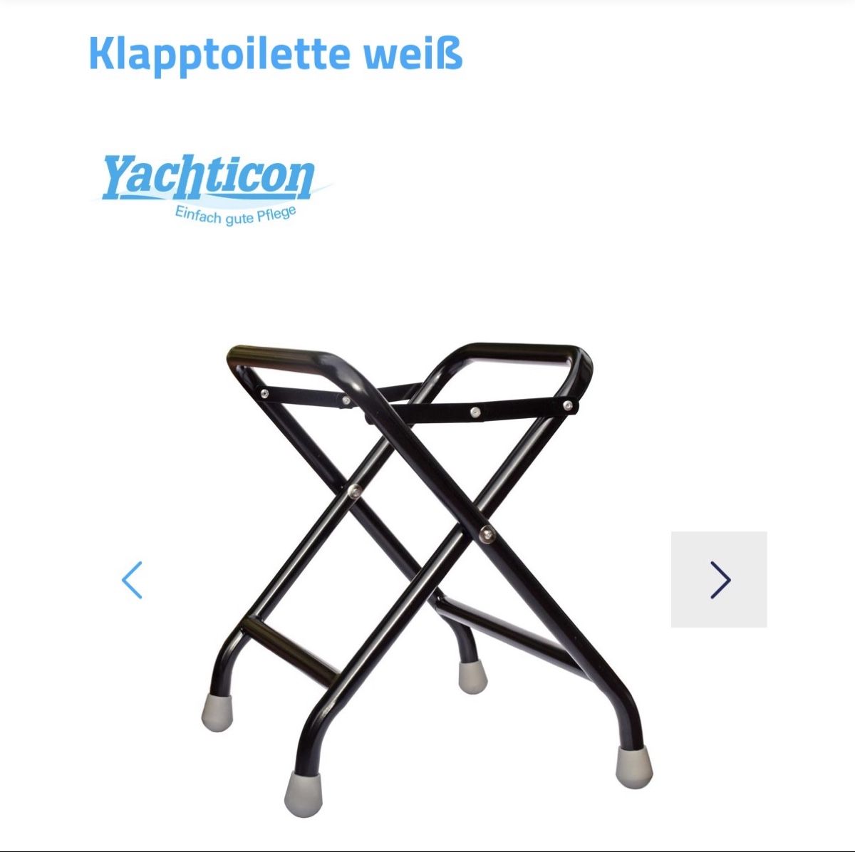 WC: Klapptoilette Camping  – Neu (gemäss Beschreibung) aus Uster von vladi2809 1